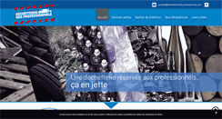 Desktop Screenshot of dechetterie-des-professionnels.com