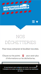 Mobile Screenshot of dechetterie-des-professionnels.com